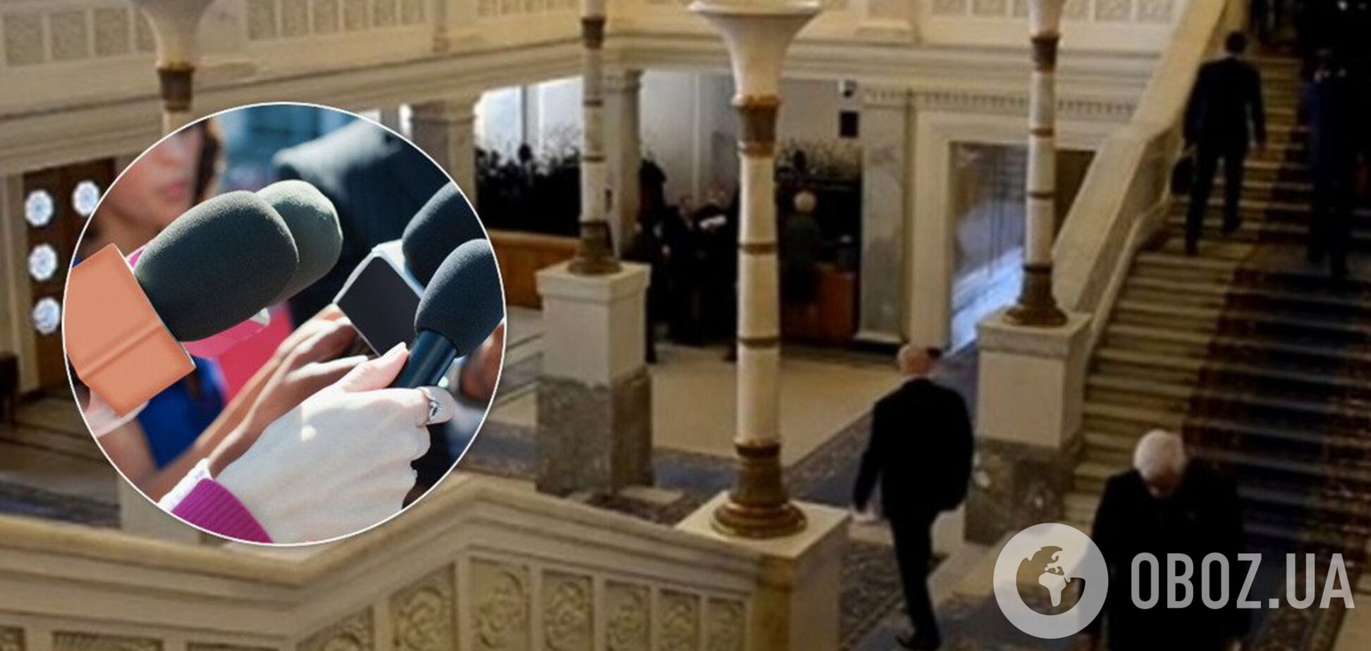 В Раде заметили журналистов из России