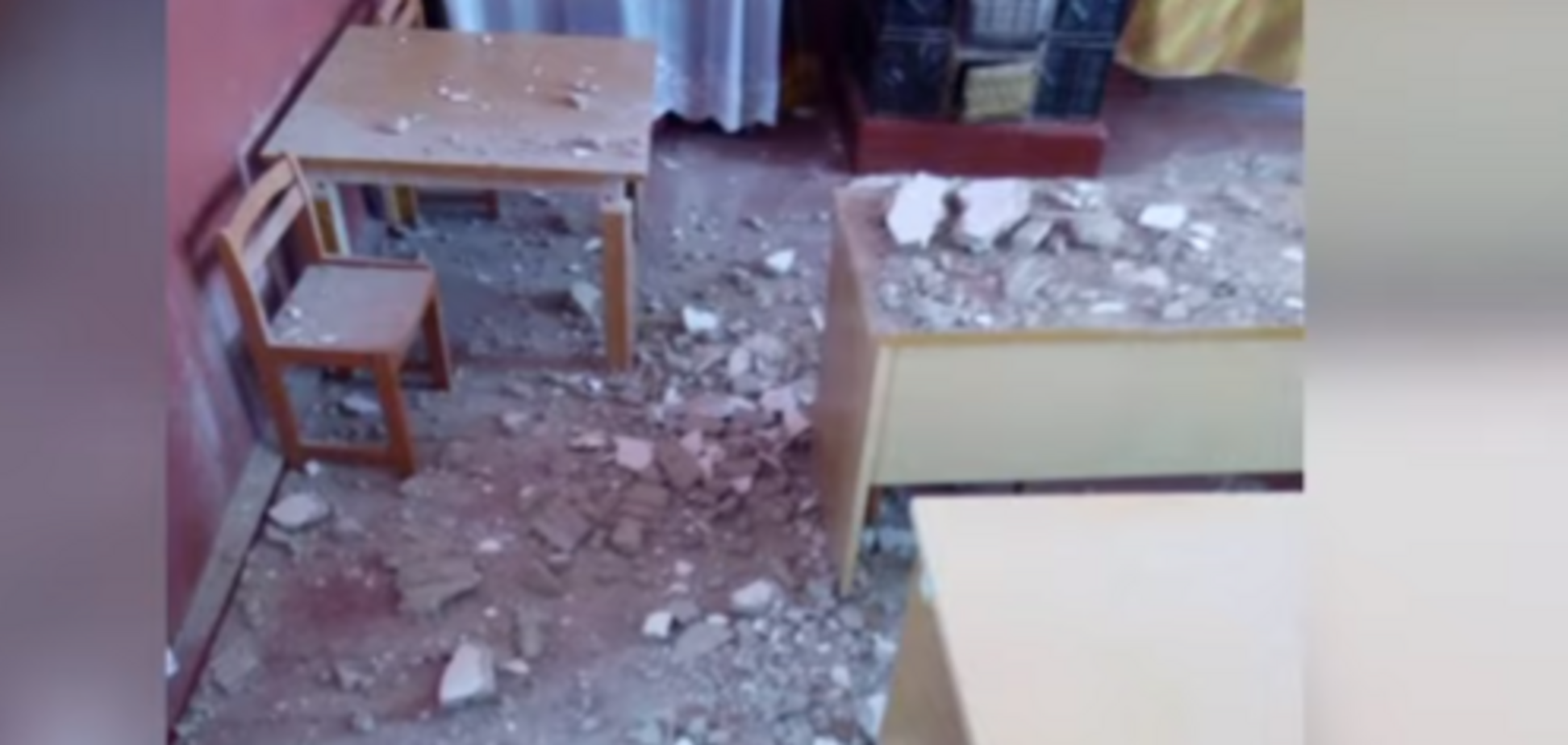 Дети были внутри: в детском саду на Закарпатье обвалился потолок