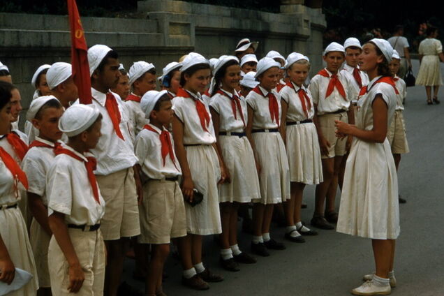 Сталинский СССР в цветных фото