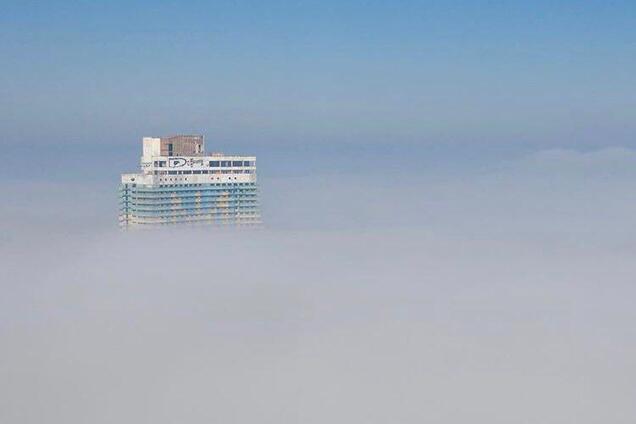 Днепр в тумане: самые завораживающие фото в Instagram