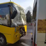 Во Львове столкнулись две маршрутки