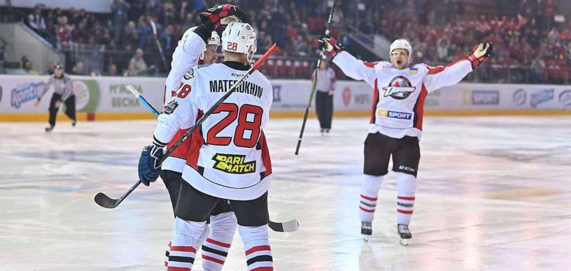 ХК 'Донбасс' вышел в полуфинал Континентального кубка