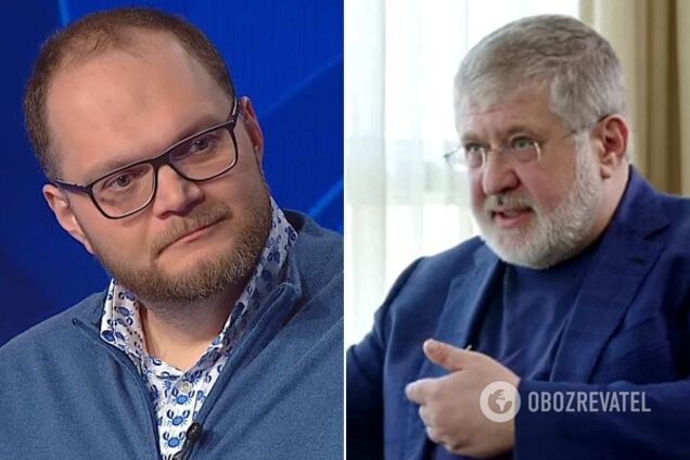 'Он не дебил, а подонок!' Коломойский 'наехал' на министра культуры из-за 'Квартала 95'