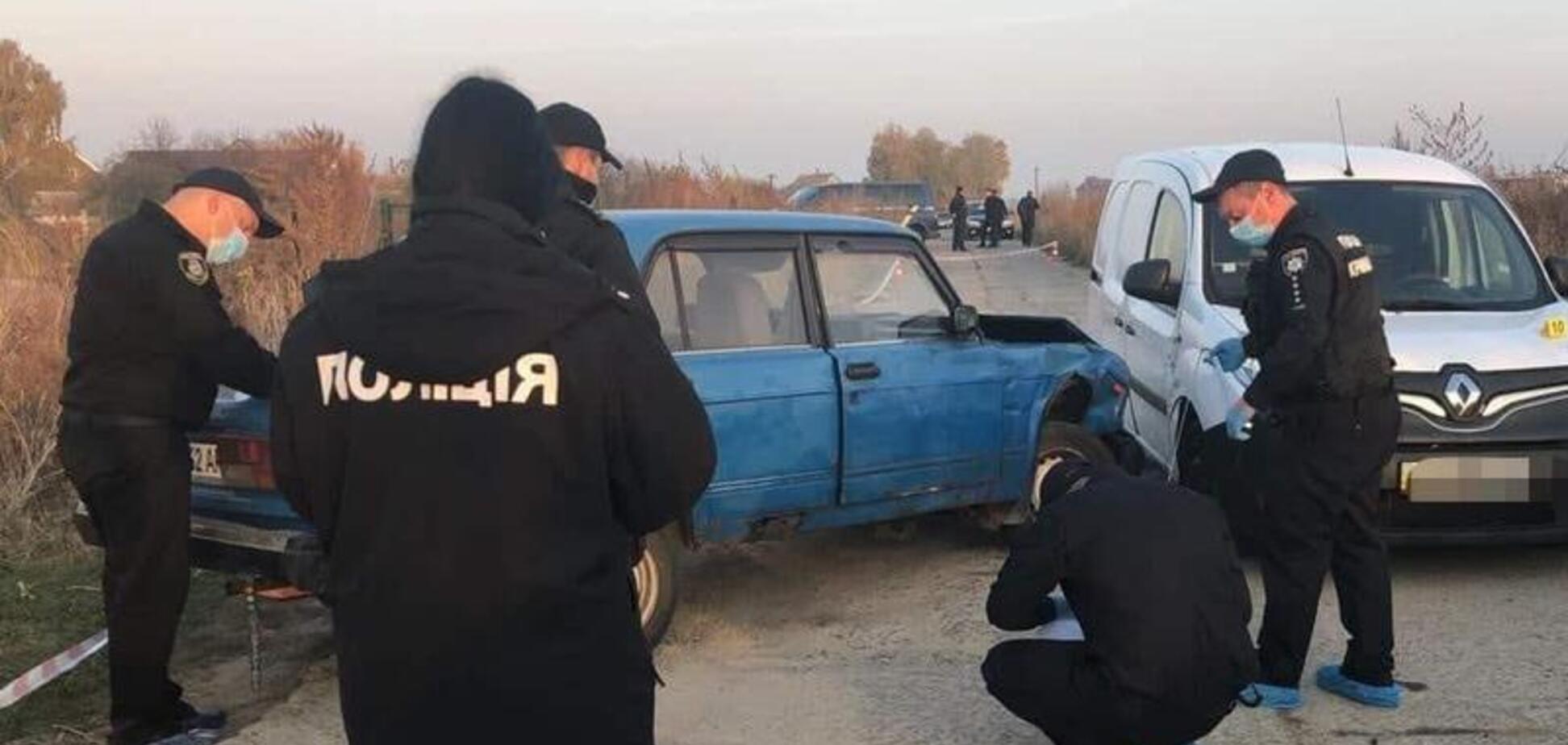 Под Киевом после ДТП расстреляли водителя