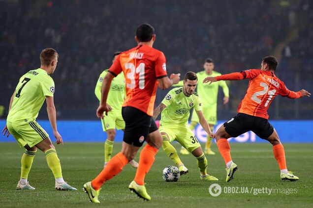 'Шахтер' - 'Динамо' Загреб: видеообзор матча Лиги чемпионов