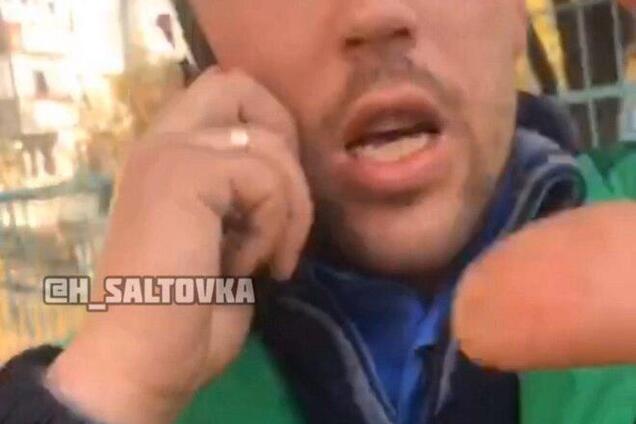 В Харькове извращенец устроил 'шоу' возле детского сада: видео 18+