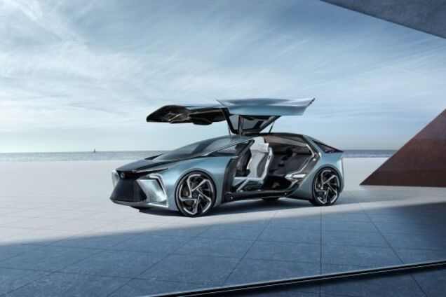 Два крыла и четыре электромотора: Lexus показал необычный концепт