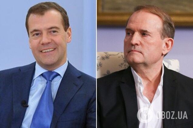 Медведчук опять летал в Москву: стало известно, о чем говорил с Медведевым