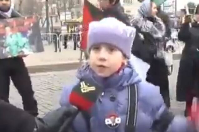 'Американцы все плохие!' Маленькая россиянка закатила истерику из-за США. Видео