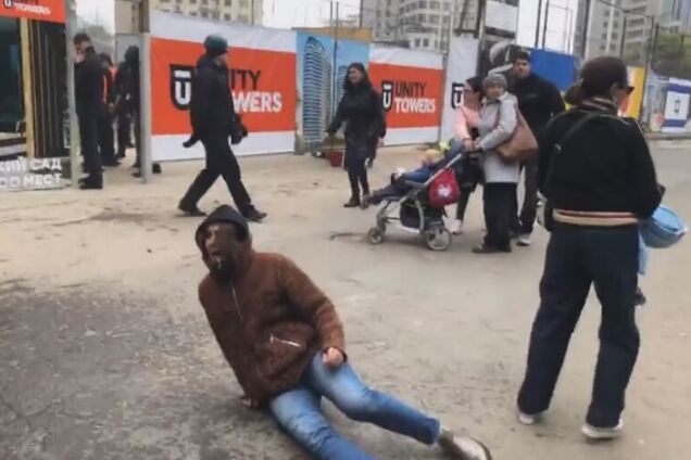 Напад на протестувальників в Одесі