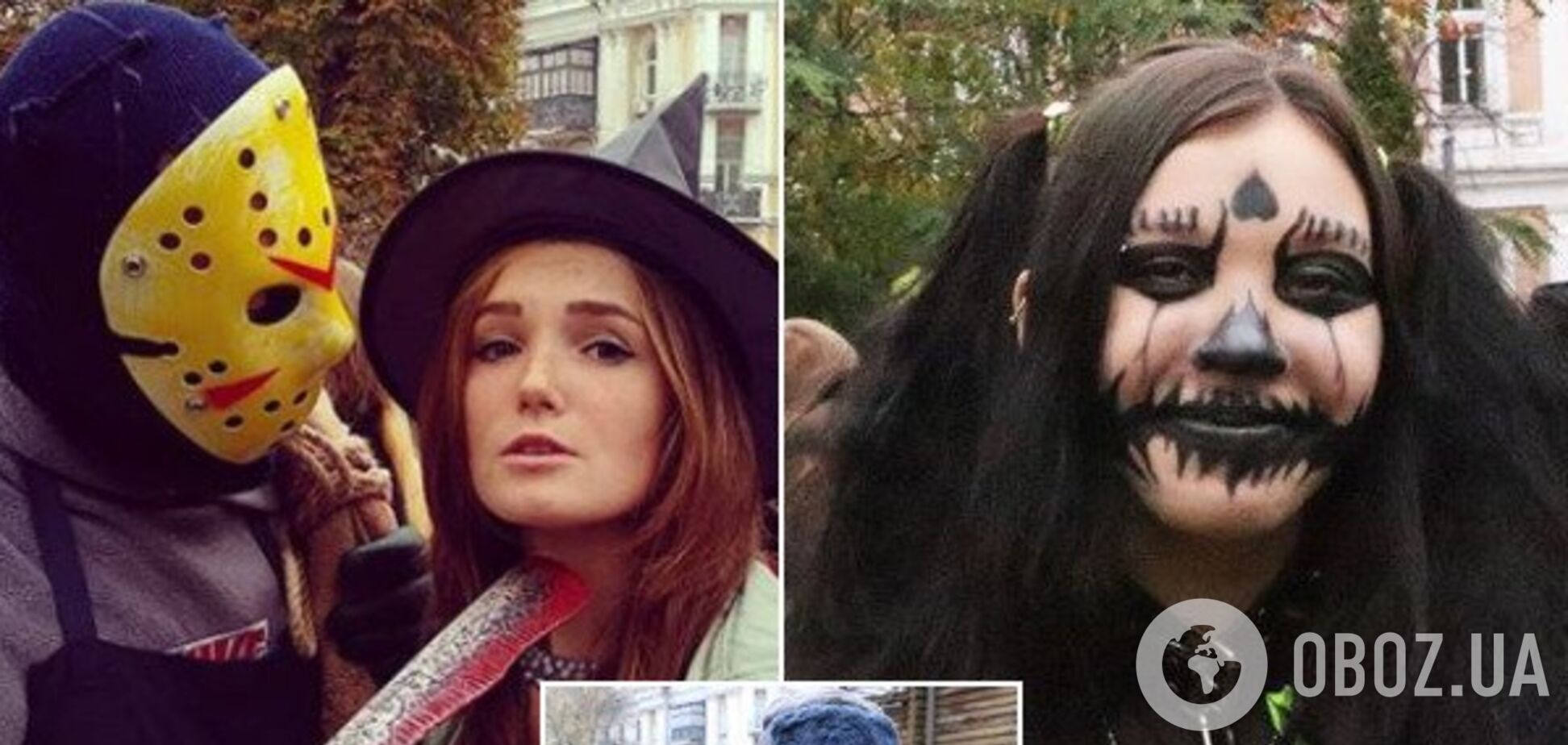 Ведьмы и маньяки: Киев напугали мистические персонажи на 'Параде зомби'. Жуткие фото