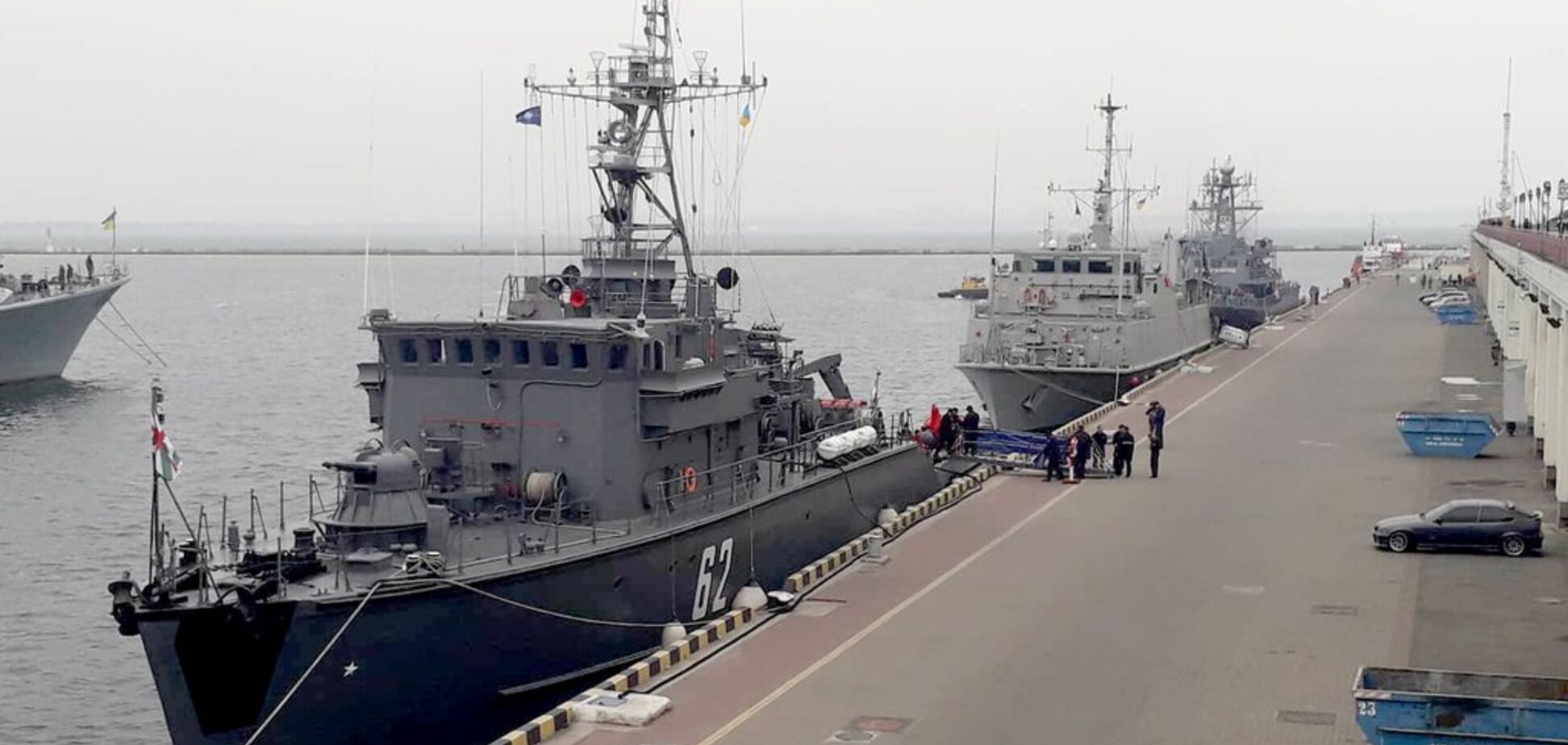 В Одессу прибыли корабли НАТО: появились впечатляющие фото