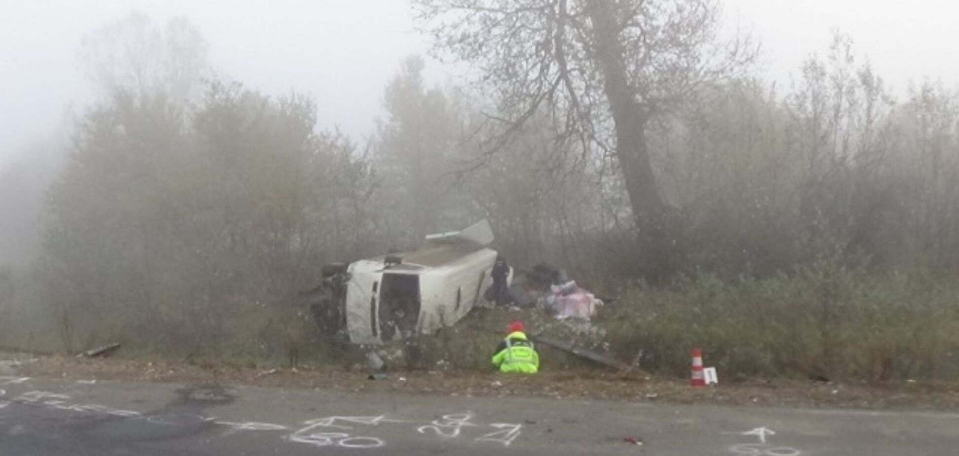 В Венгрии разбился автобус с украинцами: фото