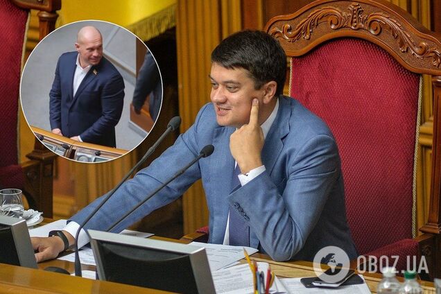 Разумков потроллил Киву за 'рукоблудие' в Раде
