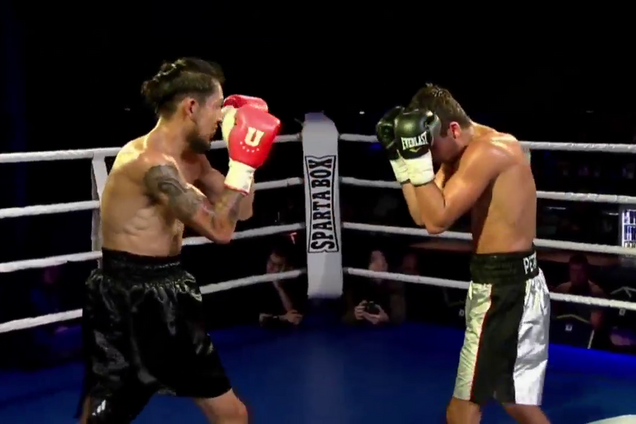 Украинский боксер пушечными ударами сломал ребро мексиканцу - видео нокаута