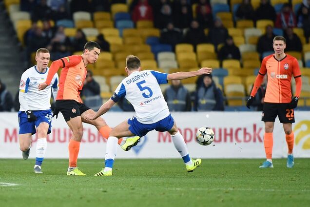 Степаненко невероятным голом на последней секунде спас 'Шахтер' в матче Кубка Украины с 'Динамо'