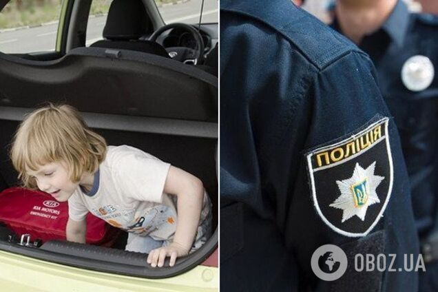 У Києві чоловік засунув дитину у багажник авто і втік