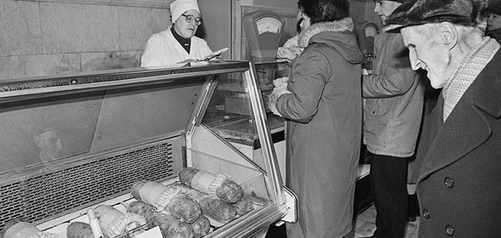 Последние годы СССР: фото магазинов