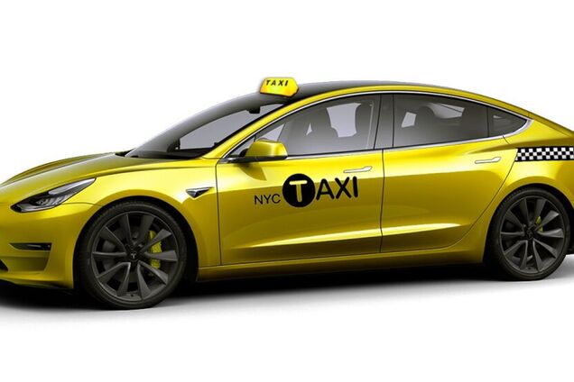 Вперше в історії: у США таксисти пересядуть на електрокари Tesla
