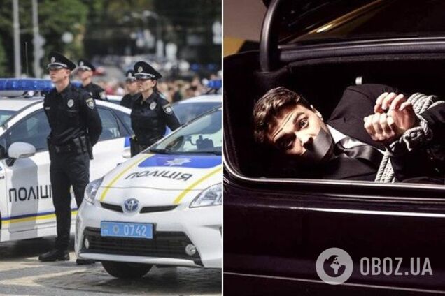 У Києві людину заштовхали в авто і повезли. Ілюстрація