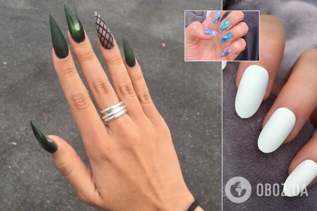 Маникюр осень 2019: самые модные формы ногтей