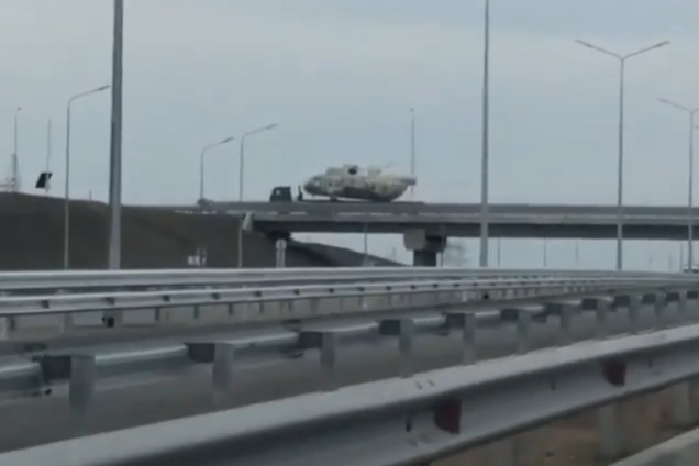 Стягивание вертолетов к Крымскому мосту