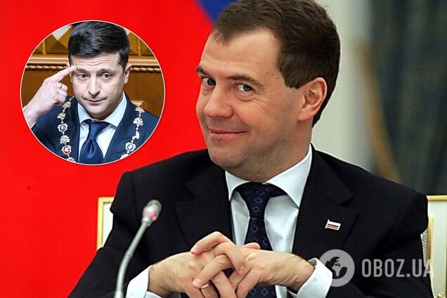 Владимир Зеленский и Дмитрий Медведев