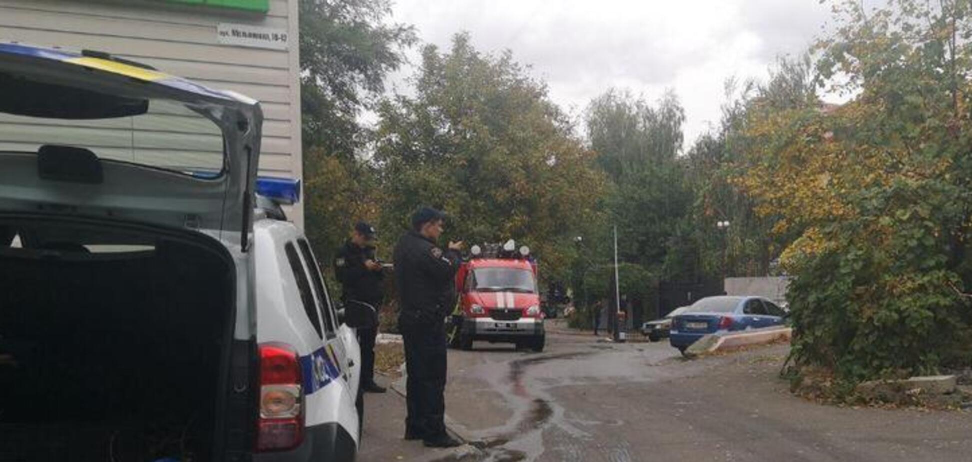 Фото з місця вибуху