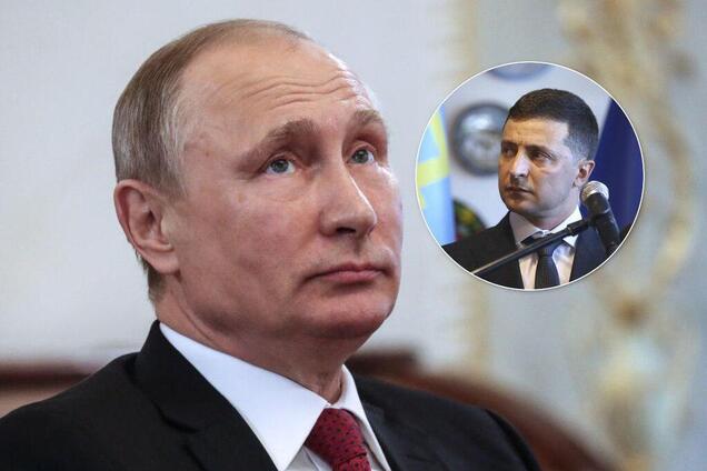 Путин и Зеленский