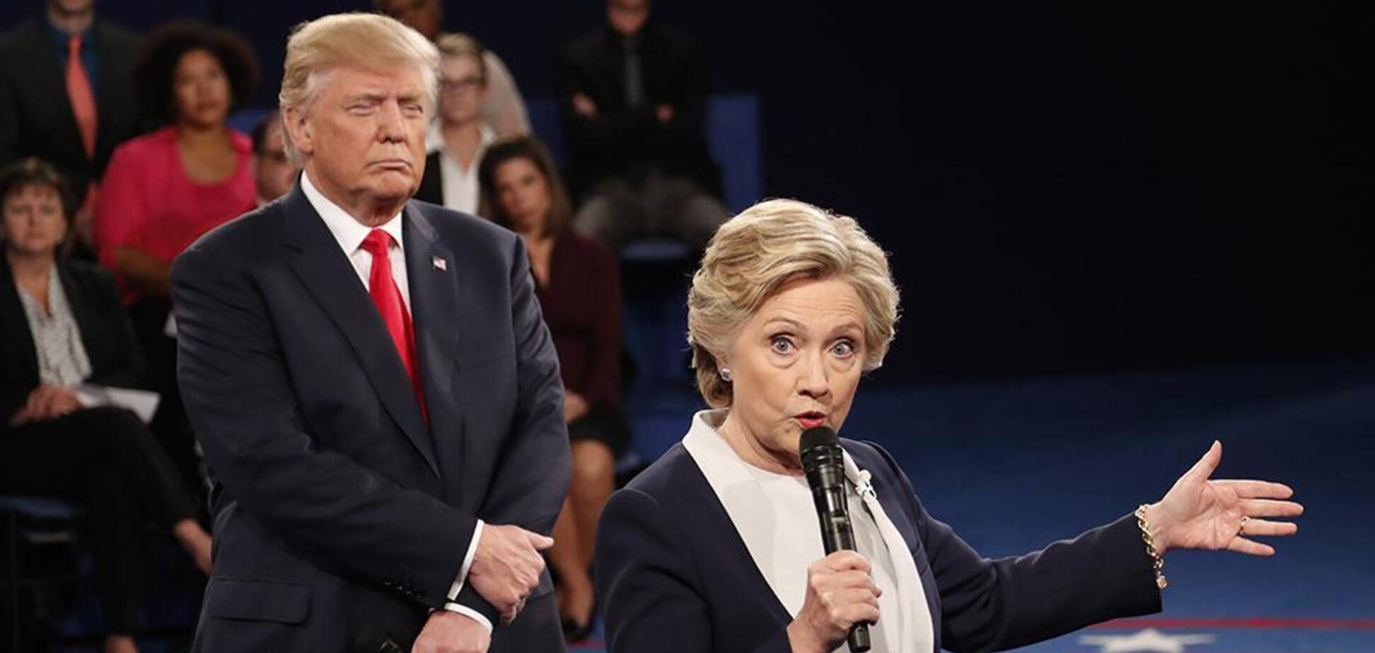 Трамп и Клинтон