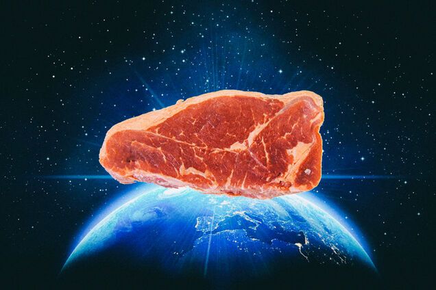 В космосе впервые вырастили мясо: видео