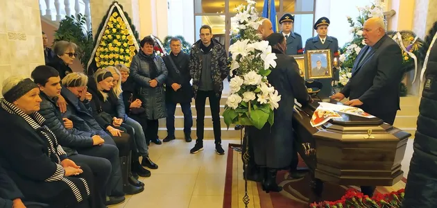 Прощание с летчиками