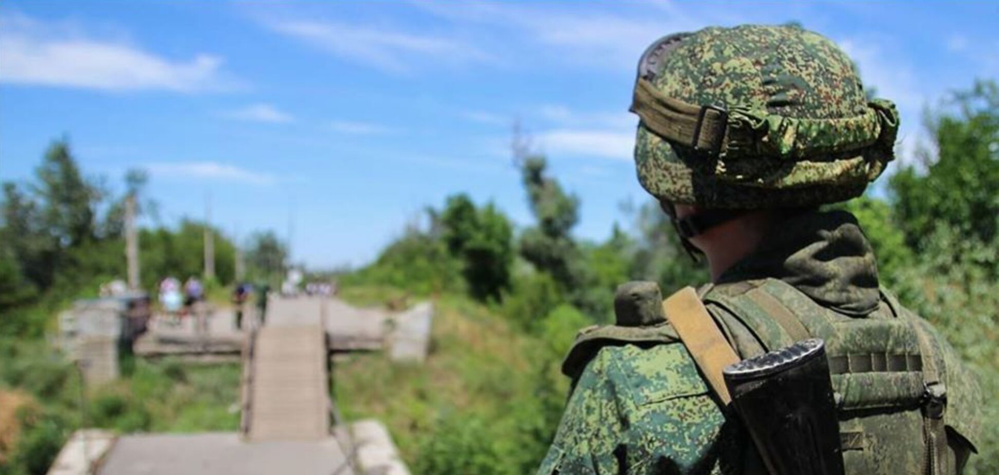 Російський окупант на Донбасі