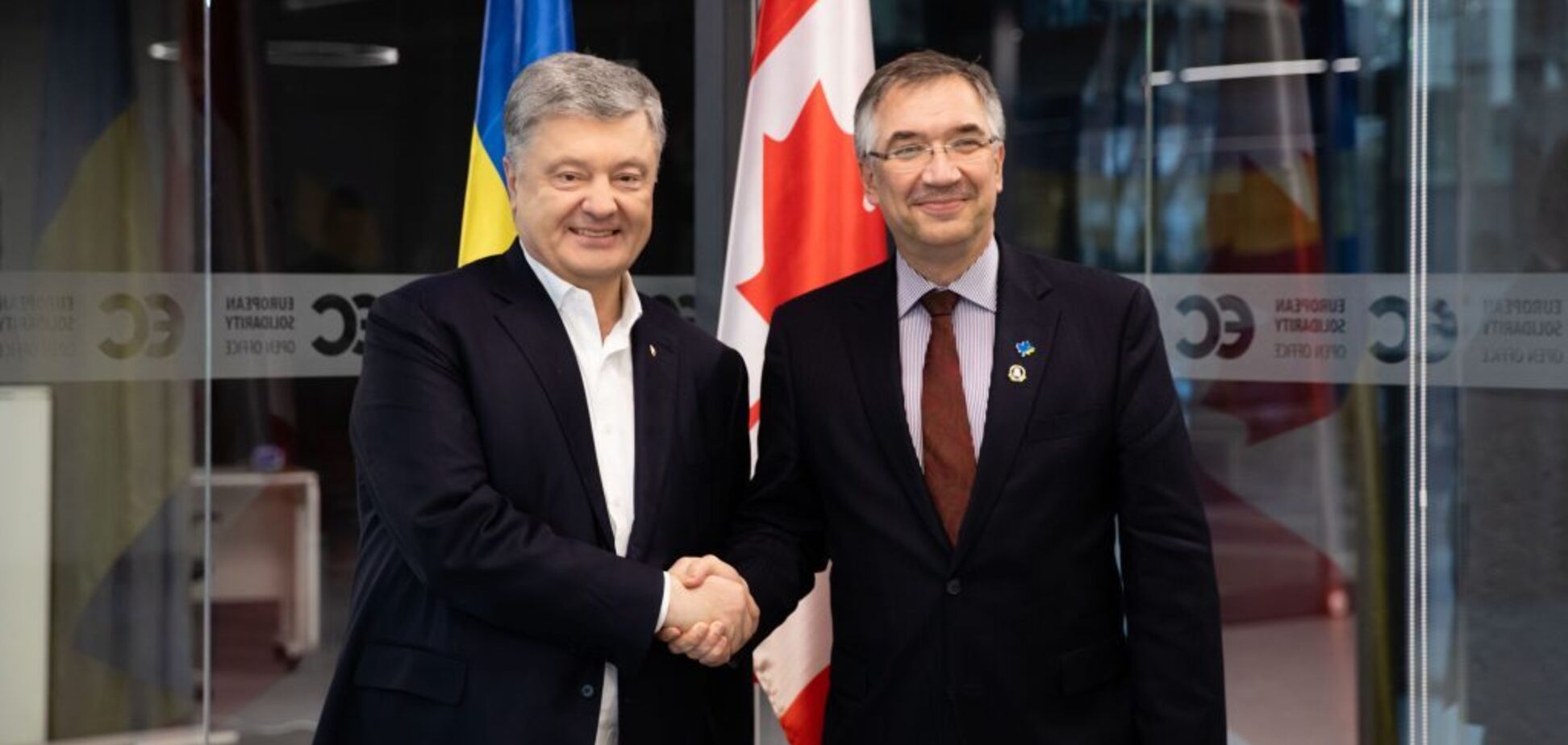 Петр Порошенко и Роман Ващук