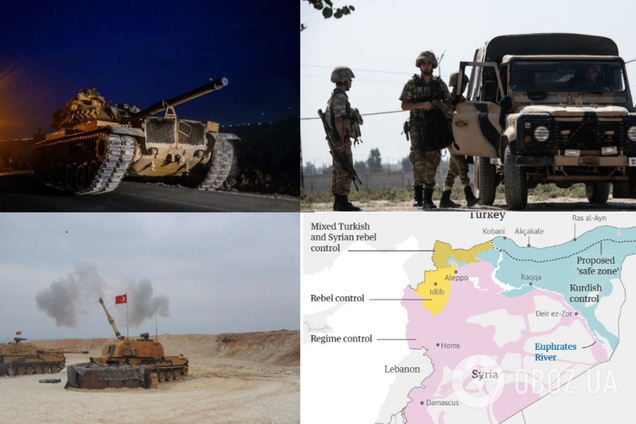 Турция начала военную операцию в Сирии: все подробности