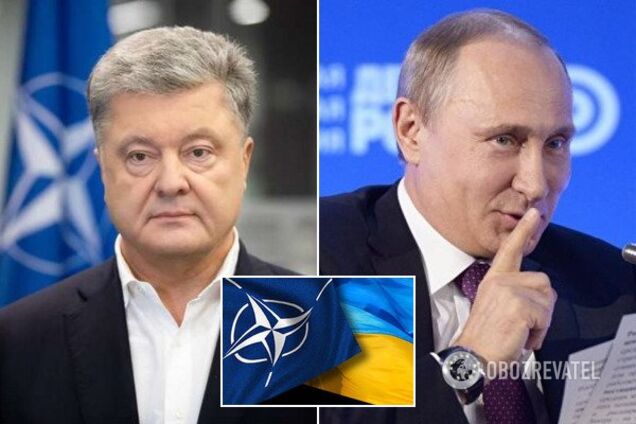 "Путин будет делать все возможное!" Порошенко заявил о подлости России относительно Украины в НАТО