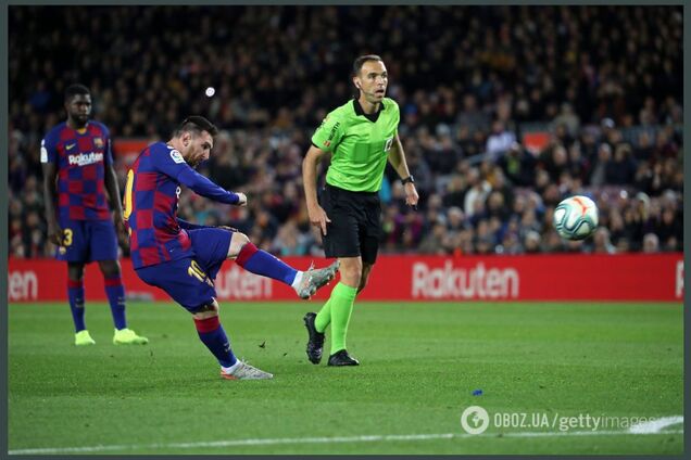 Месси забил гол-шедевр и повторил рекорд Роналду