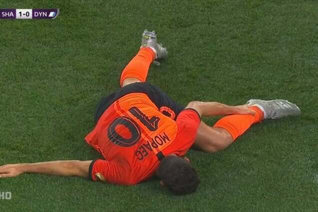 Мораеса з поля в матчі 'Шахтар' - 'Динамо' забрала швидка