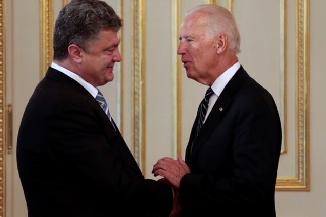 Петр Порошенко и Джо Байден