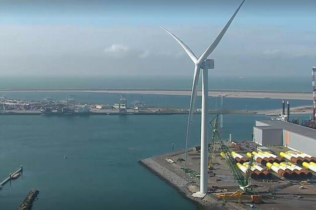 В Нидерландах запустили самый мощный ветрогенератор в мире: фото и видео