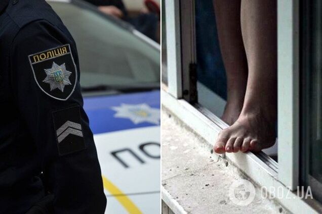 В Киеве школьница выпала с 13 этажа