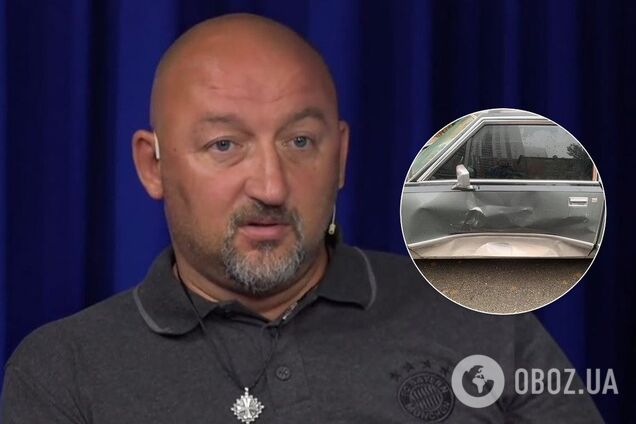 В Киеве известному автогонщику разбили уникальную машину: момент попал на видео