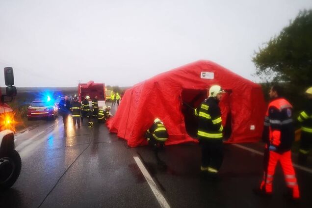 13 жертв, 20 поранених: Словаччину сколихнула страшна ДТП зі школярами. Фото