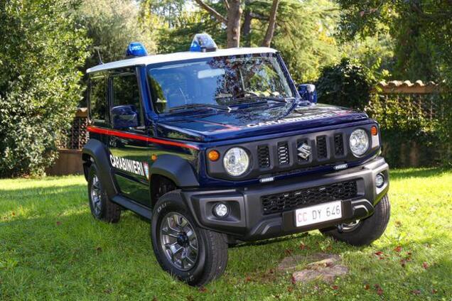 Suzuki Jimny заступил на службу в полицию