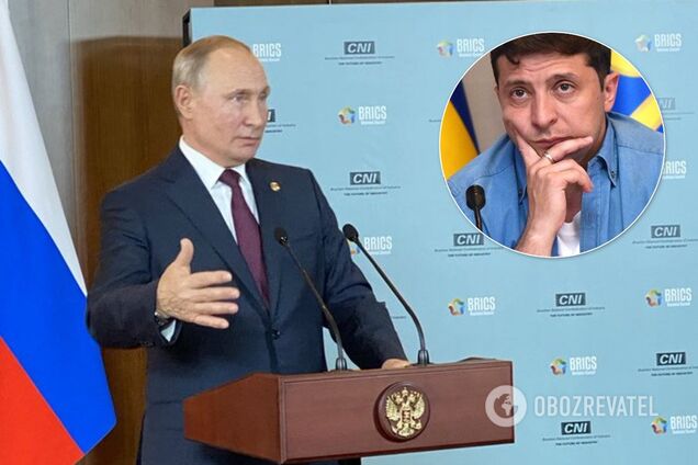 'Надо договариваться': Путин дерзко пригрозил Зеленскому и выдвинул требования по Донбассу