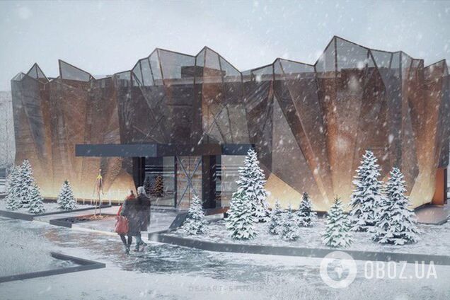 Здание из языков пламени: стало известно, как будет выглядеть Музей Холокоста в Одессе. Фото