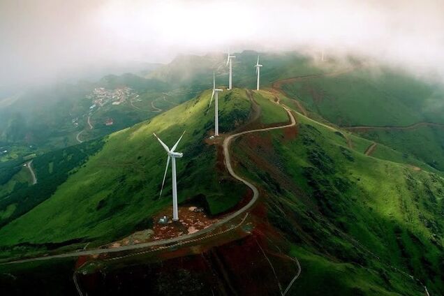 Двухсотметровые лопасти: в Китае запустят гигантские ветрогенераторы
