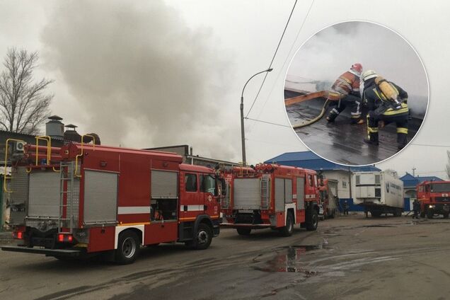 Пожежа у Києві