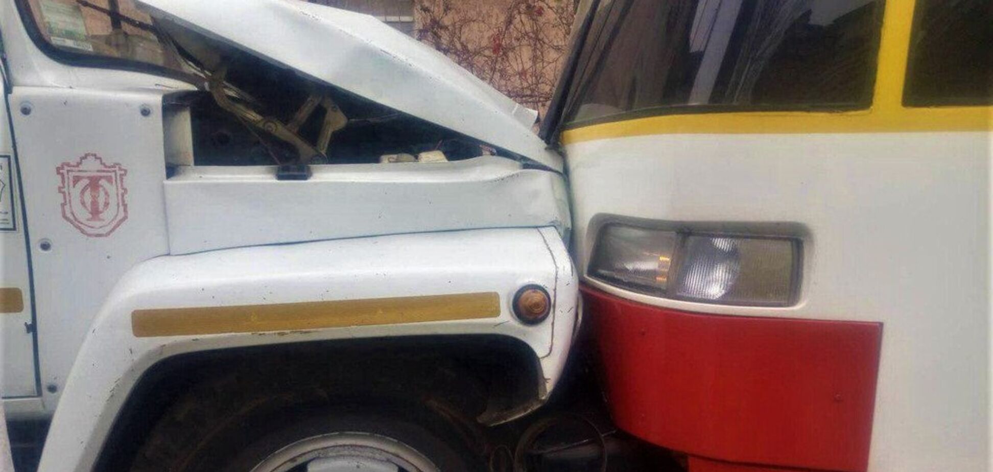 ДТП с трамваем в Одессе