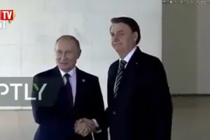 ПОРЕБРИК: президент Бразилии поучил Путина позировать